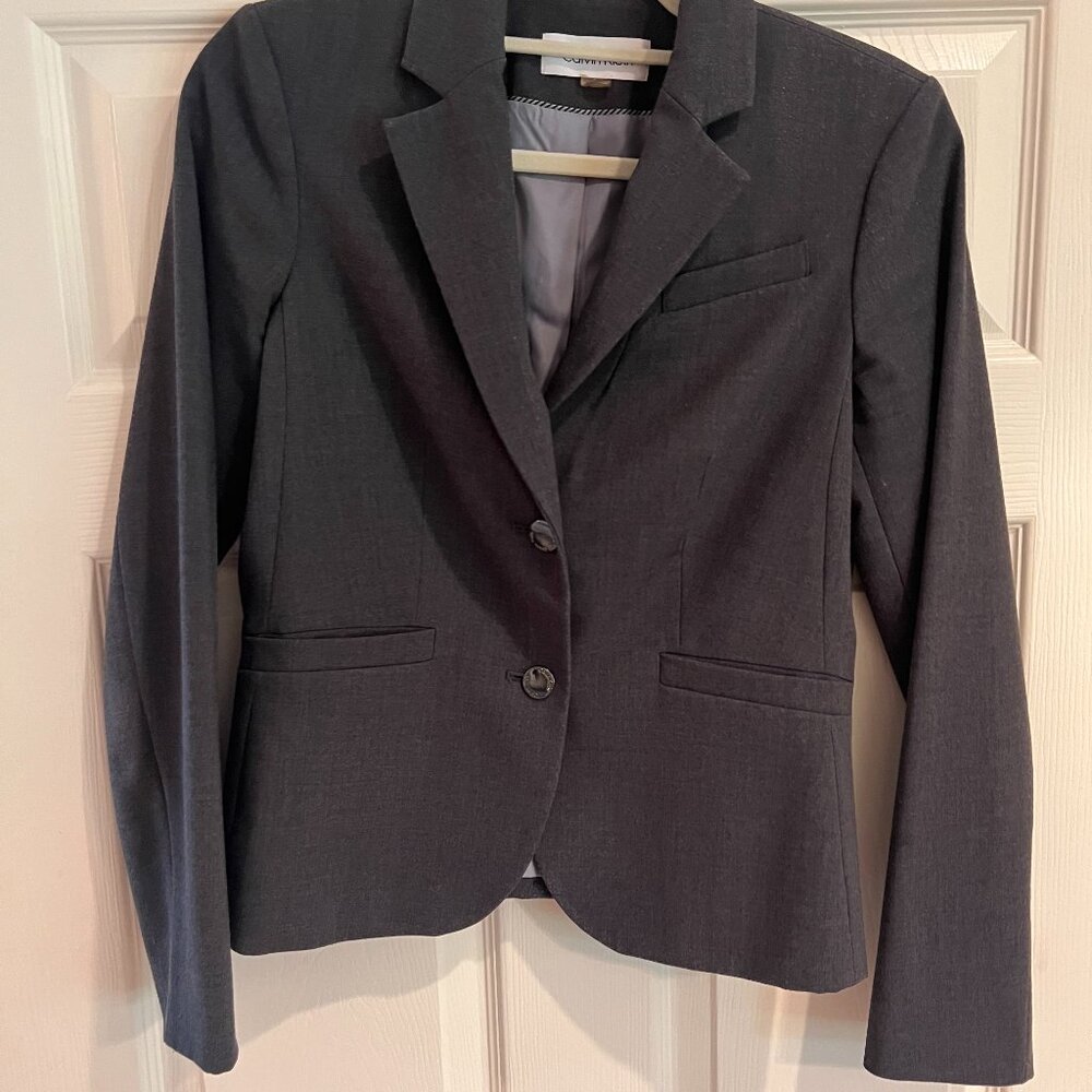 Calvin Klein Gray Blazer (Small)